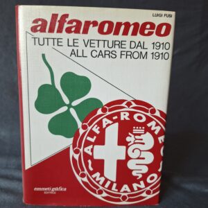 ALFAROMEO Tutte le vetture dal 1910 - All cars from 1910